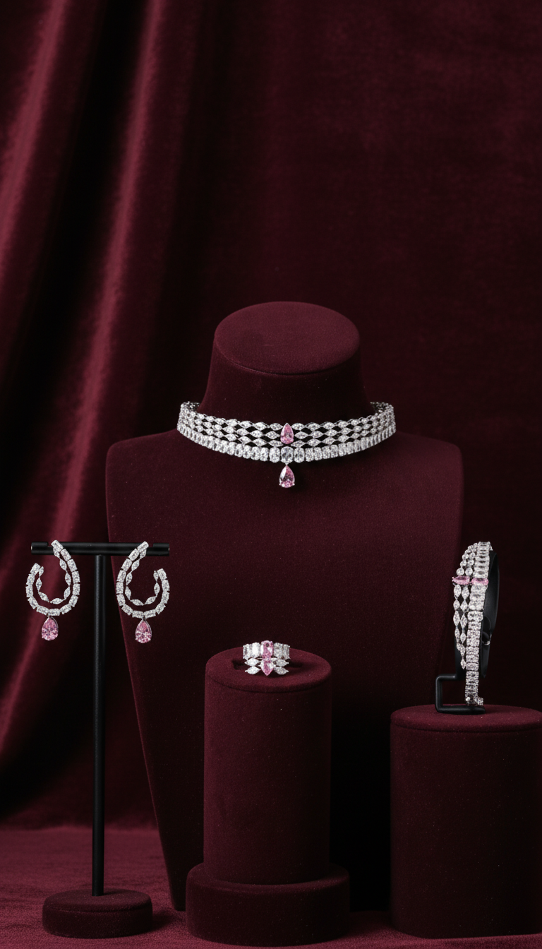 Luxury Zirconia Jewelry: Diamond Precision | High-Quality Silver Plated & Hypoallergenic