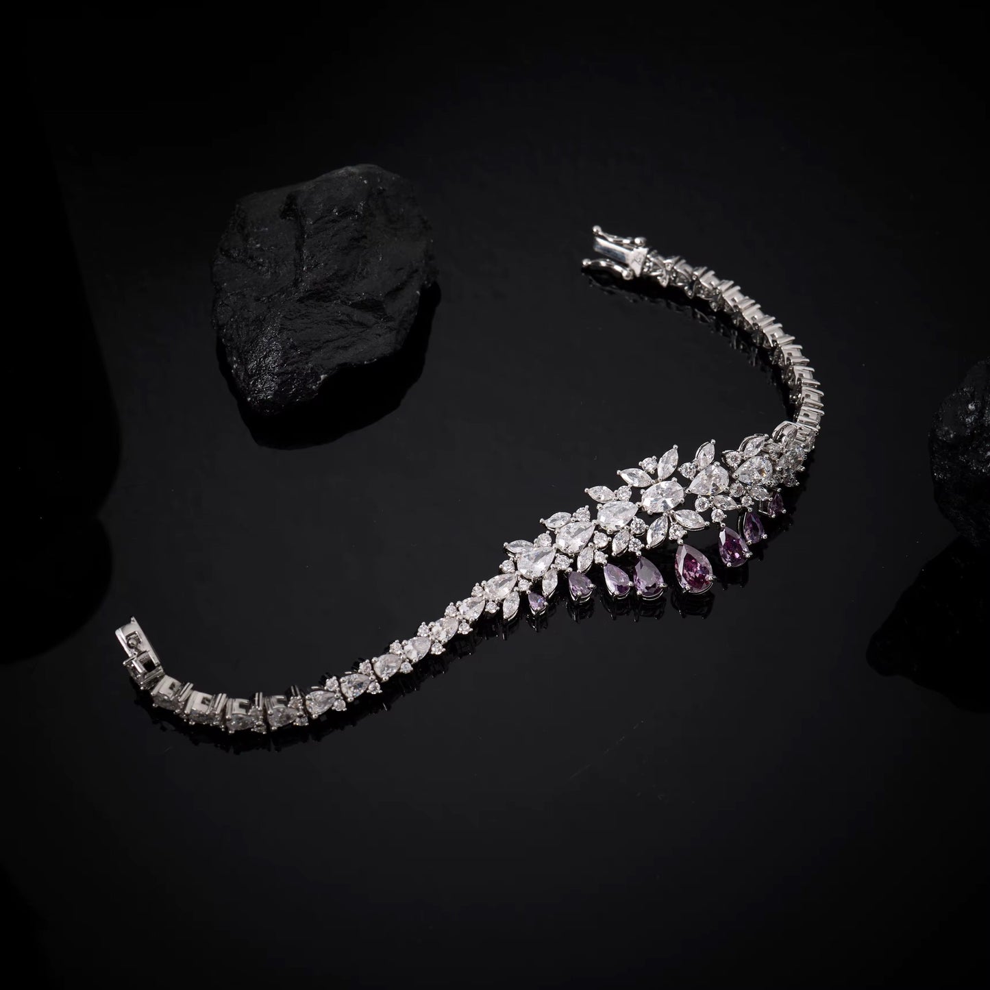 Luxury Zirconia Jewelry: "Diamond Precision," Silver Plated & Hypoallergenic