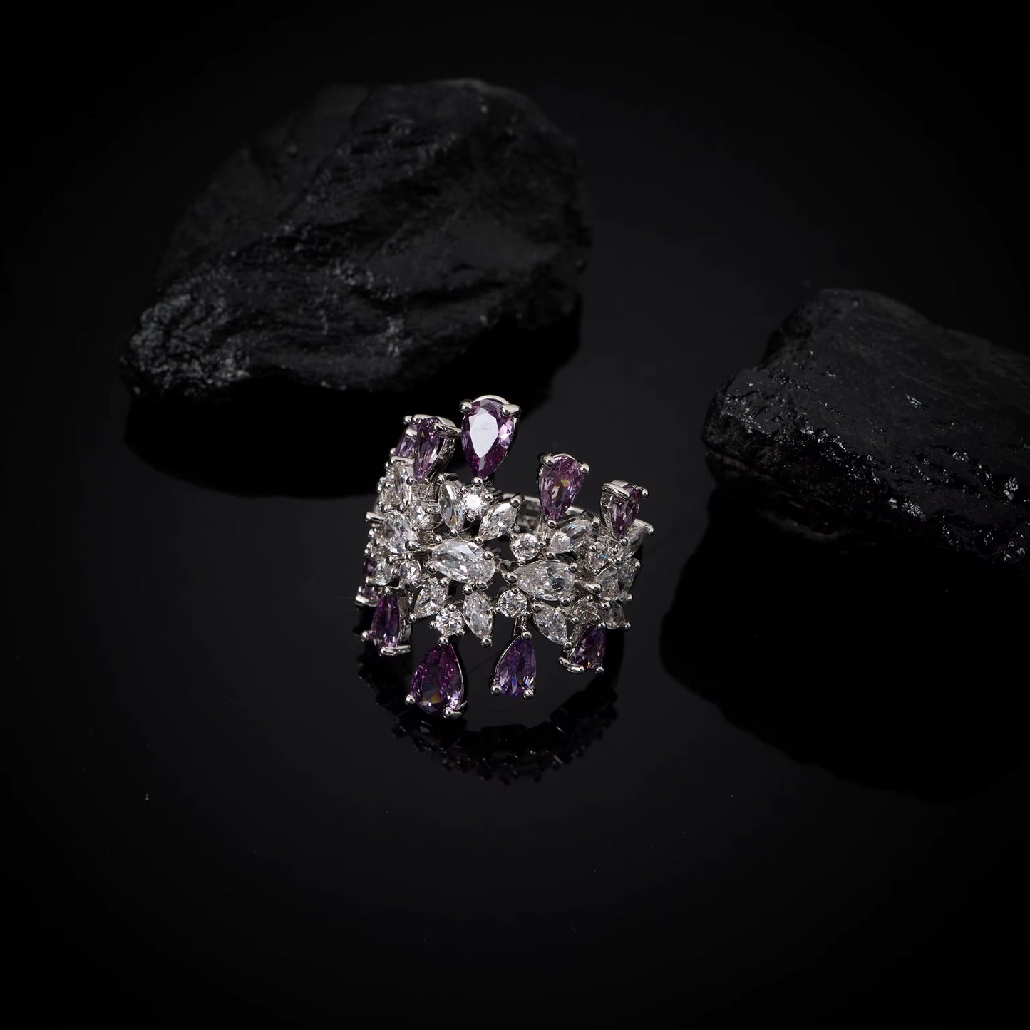 Luxury Zirconia Jewelry: "Diamond Precision," Silver Plated & Hypoallergenic