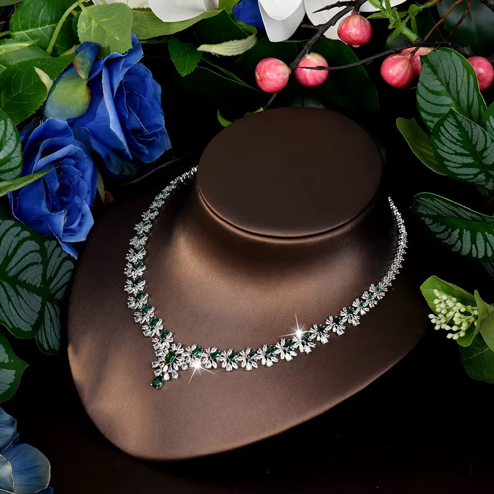 Luxury Zircon Jewelry – Diamond Precision & Premium Silver Finish