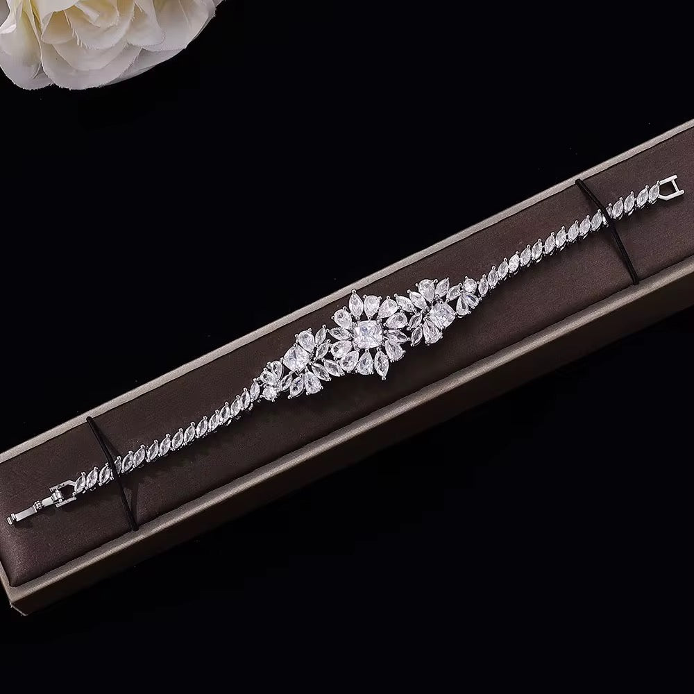 Luxury Zircon Jewelry – Diamond Precision & Premium Silver Plated