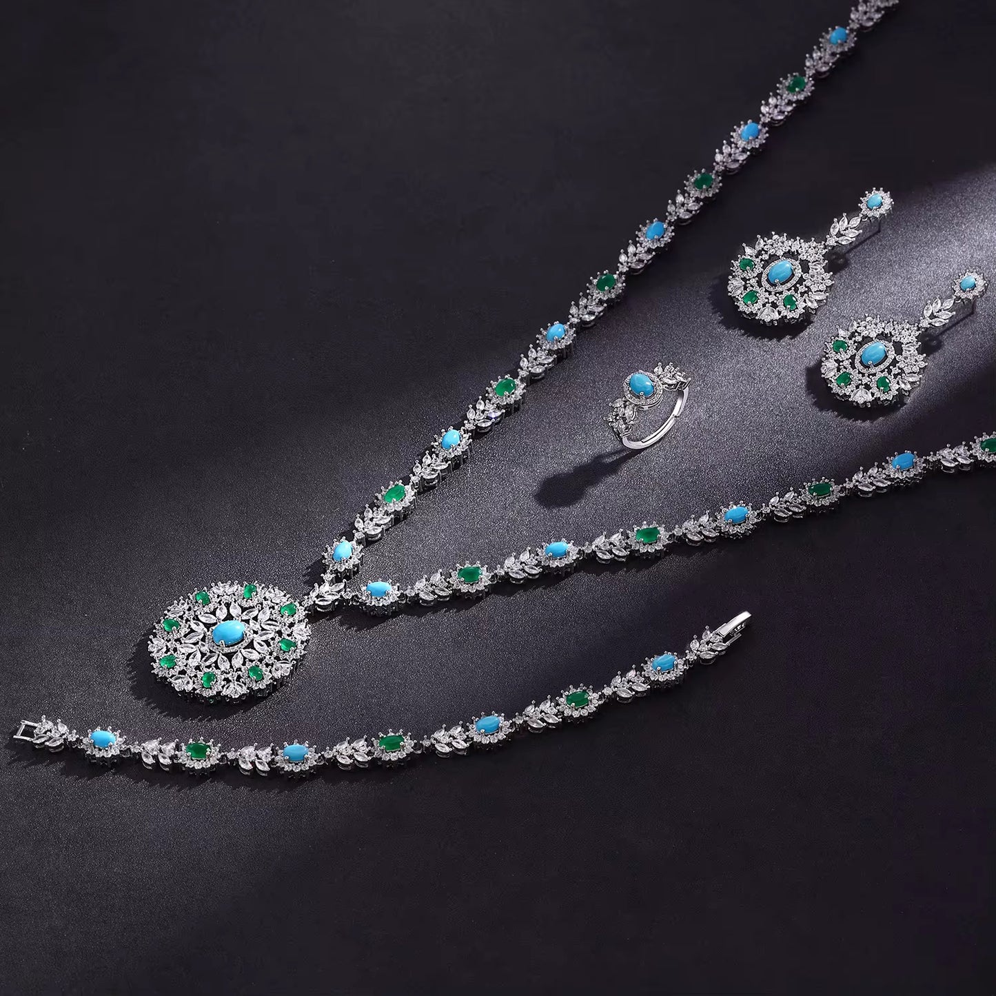 Luxury Zircon Jewelry – Diamond Precision & Premium Silver Plated