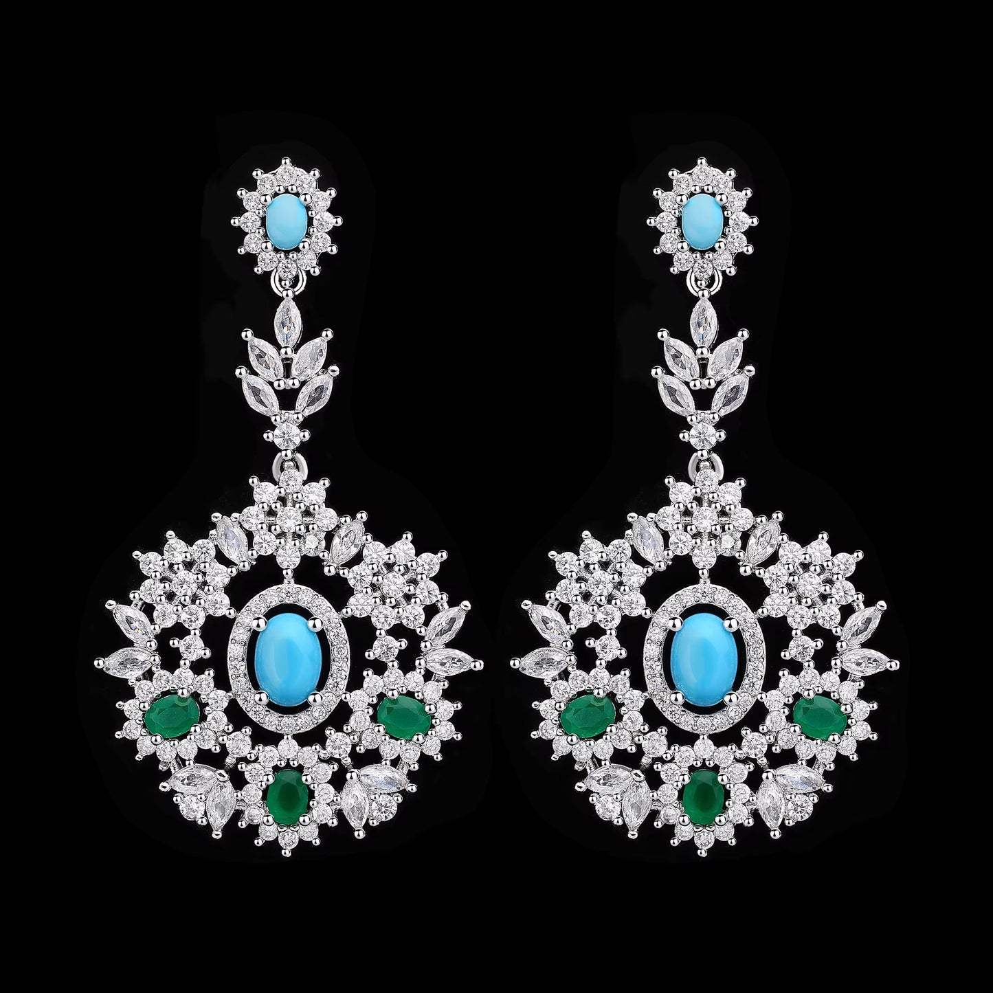 Luxury Zircon Jewelry – Diamond Precision & Premium Silver Plated