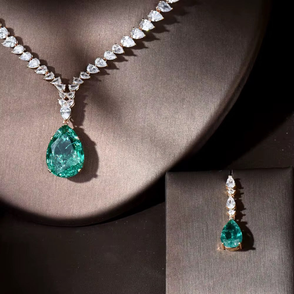 Luxury Zircon Jewelry – Diamond Precision & Premium Silver Plated