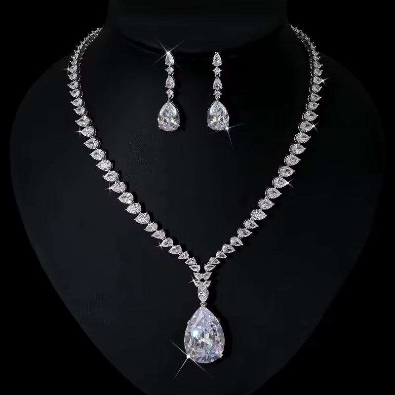 Luxury Zircon Jewelry – Diamond Precision & Premium Silver Plated