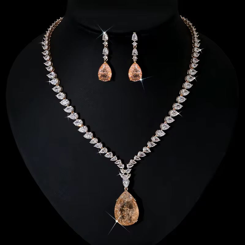 Luxury Zircon Jewelry – Diamond Precision & Premium Silver Plated