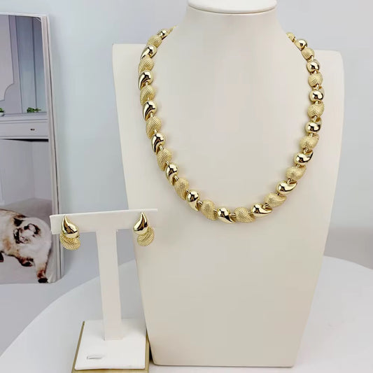 نحاس مطلي بالذهب عيار 18 قيراطًا - لمعان دائم